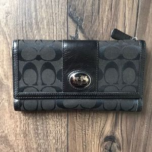 Black Coach wallet
